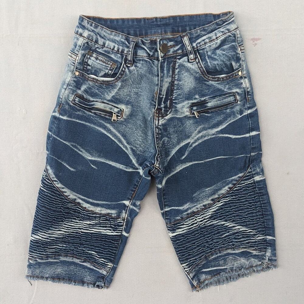 Distressed Jean Shorts Mens Size 28